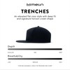 melin Trenches Icon Hydro, Heather Grey, Men's Performance Snapback Hats,