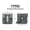 RTIC Halftime Water Cooler Portable Carrier Container, Drink Beverage Dispenser,