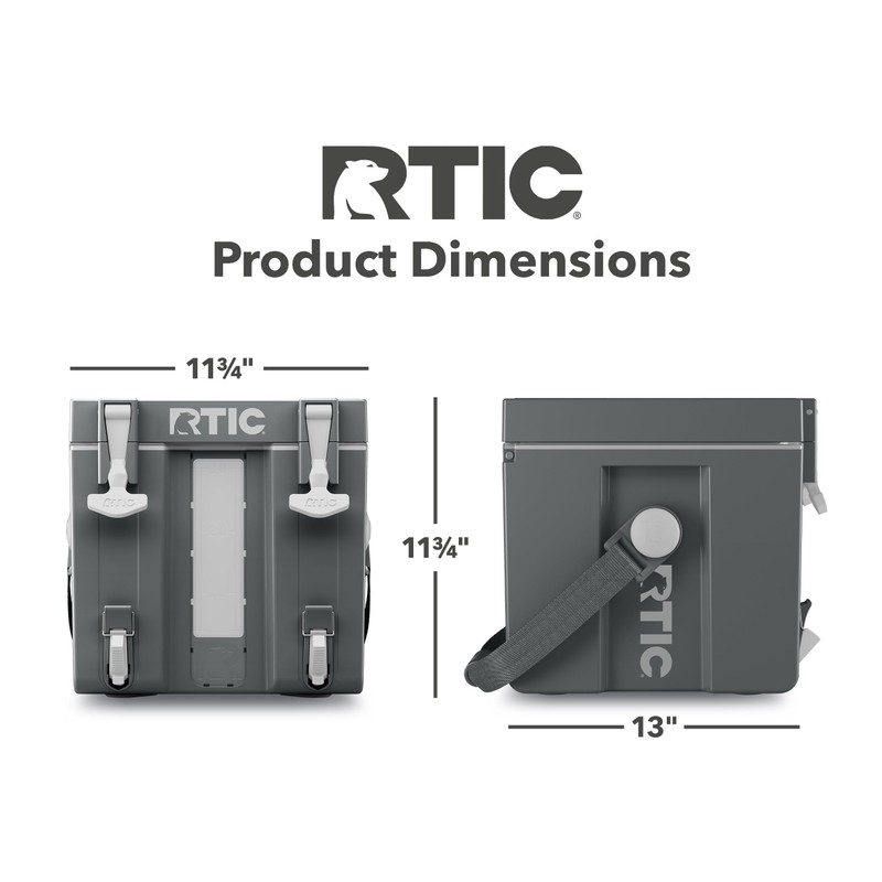 RTIC Halftime Water Cooler Portable Carrier Container, Drink Beverage Dispenser,