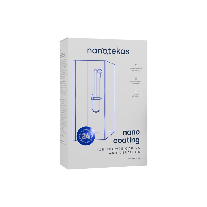 Nanotekas - Nano Glass Coating 2-in-1 Kit - Shower Glass