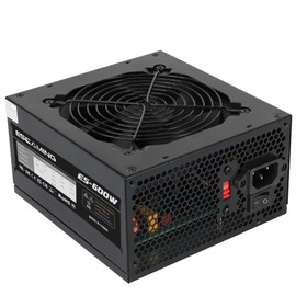 600W ATX Power Supply PSU, ESGAMING with 120mm Ultra Quiet Cooling Fan All Protections