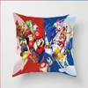 ETASOP Cute Characters Throw Pillow Covers 18x18 Double-Sided Printed Mario