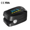 Fingertip Pulse Oximeter Oximetry Blood Oxygen Saturation Monitor with batteries