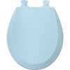 Bemis 500EC-062 is a Round Molded Wood Toilet Seat Closed