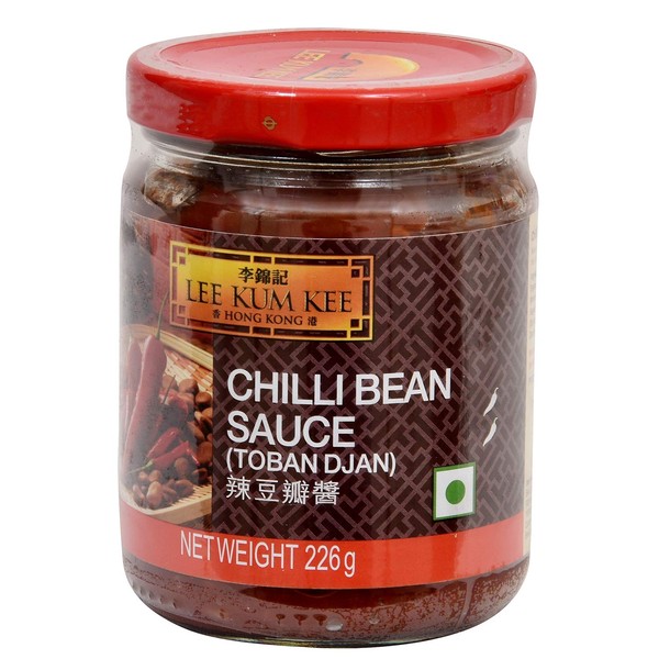Lee Kum Kee Chili Bean Sauce (Toban Djan), 8-Ounce Jars (Pack of 4)