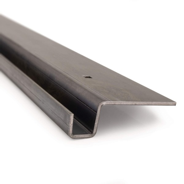 RecPro 10ga Steel Mounting Channel for 48" x 4" Heavy
