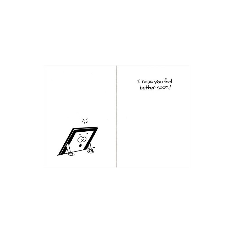 Tablet at Doctor Funny Mark Parisi Get Well Card
