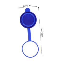 Operitacx 1 Satz Deckel Für Flaschenwasser Wasserkrug Ersatz Für Wasserflaschendeckel Kappen Für Wasserflaschen Deckel Für Mineralwasserkrüge Kappe Der Wasserflasche Kieselgel 3 Stück