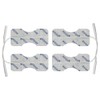 4 Elektroden-Pads 65x30 mm für Finger & Handgelenk - TENS-Schmerztherapie
