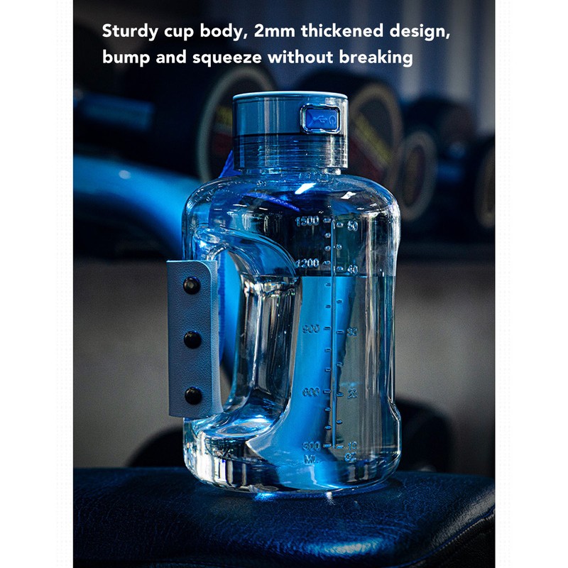 Hydrogen Water Bottle 1.5L High Capacity SPE PEM Technology Waterionizer