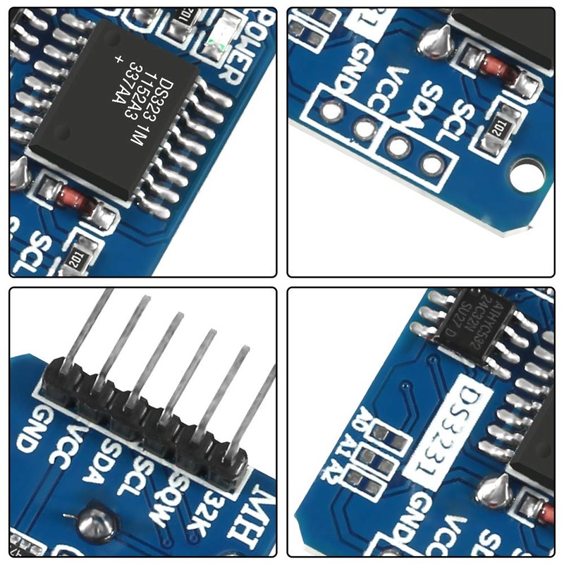 DS3231 AT24C32 IIC RTC Module Clock Timer Memory Module Beats