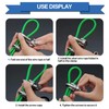Bailinks 10 Pcs Wire Rope Clamp M4, 304 Stainless Steel