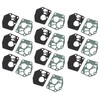 10 Set Carburetor Diaphragm Gasket Kit Carb Diaphragm Gasket Replacement