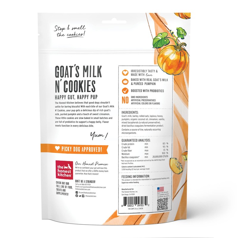 The Honest Kitchen The Honest Kitchen Goat's Milk N' Cookies: