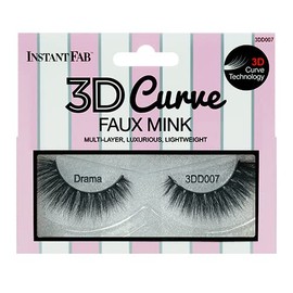 Instant Fab 3D Curve Faux Mink Eyelashes (3DD007-Drama)