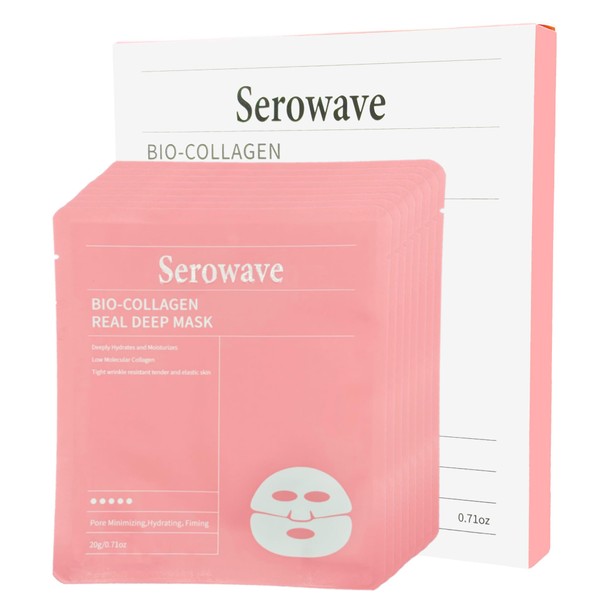 Korean Collagen Face Mask, Deep Moisturizing & Firm Skin Overnight