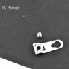 Odinest Metal Aluminum Alloy Hook Picture Frame Bracket Flat Corner