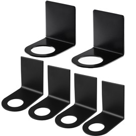 Pack of 6 Soap Dispenser Holder 27/33 mm Bathroom Shelf Stainless Steel Wall Shampoo Holder Soap Dispenser Holder Bathroom Accessories Shelf for Kitchen, Bathroom, Lotion, Dishwasher