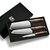 HAOCHUYI 3-Piece Professional Chef Knife Set - Ultra-Sharp Kitchen Knives