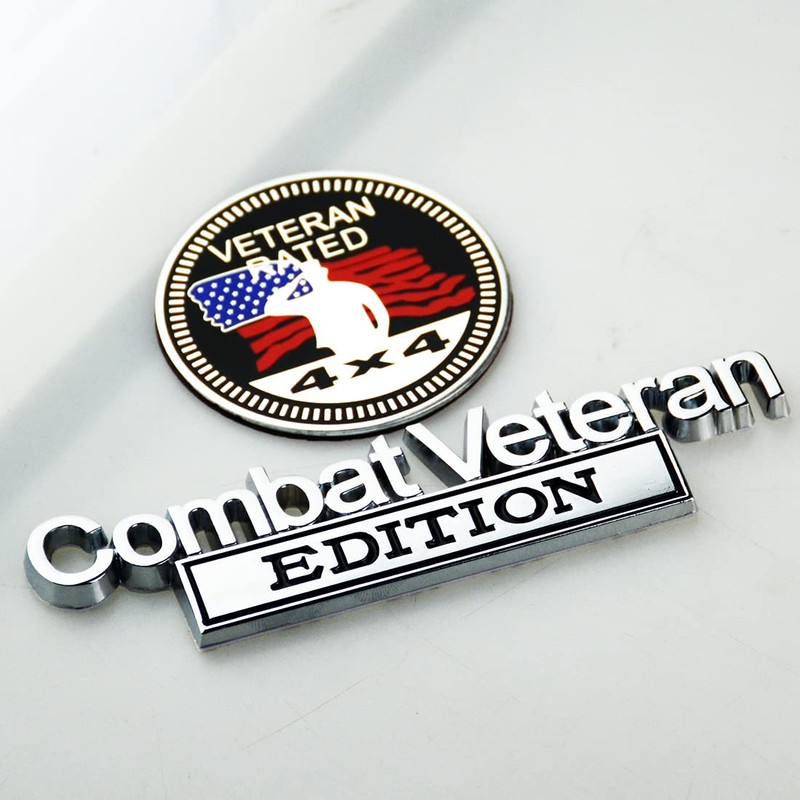 Set of 2 Combat Veteran Edition & 4x4 Rated Metal