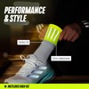 INCYLENCE High Viz Running Socks with Reflectors - Functional and
