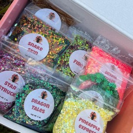 Glitter Maniac Maniac Glitter Box - Weight: 1 Oz, Type: Chunky