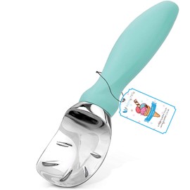 ROYALTEC Ice Cream Scoop, Dish Washer Safe Ice Cream Spoon for Hard ice Cream with a Comfortable Grip Handle, Sturdy and Durable Design (Mint)
