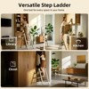 SOLADDER 3 Step Ladder, Anti-Slip and Lightweight Foldable Step Ladder