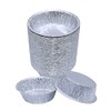 Sunrise Packaging 50 x Round Aluminium Foil Pukka Pie Dishes