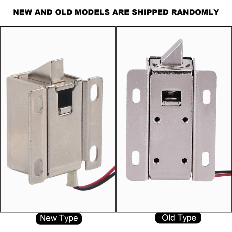 Solenoid Electromagnetic Electric Lock Access Control for Door Cabinet Drawer