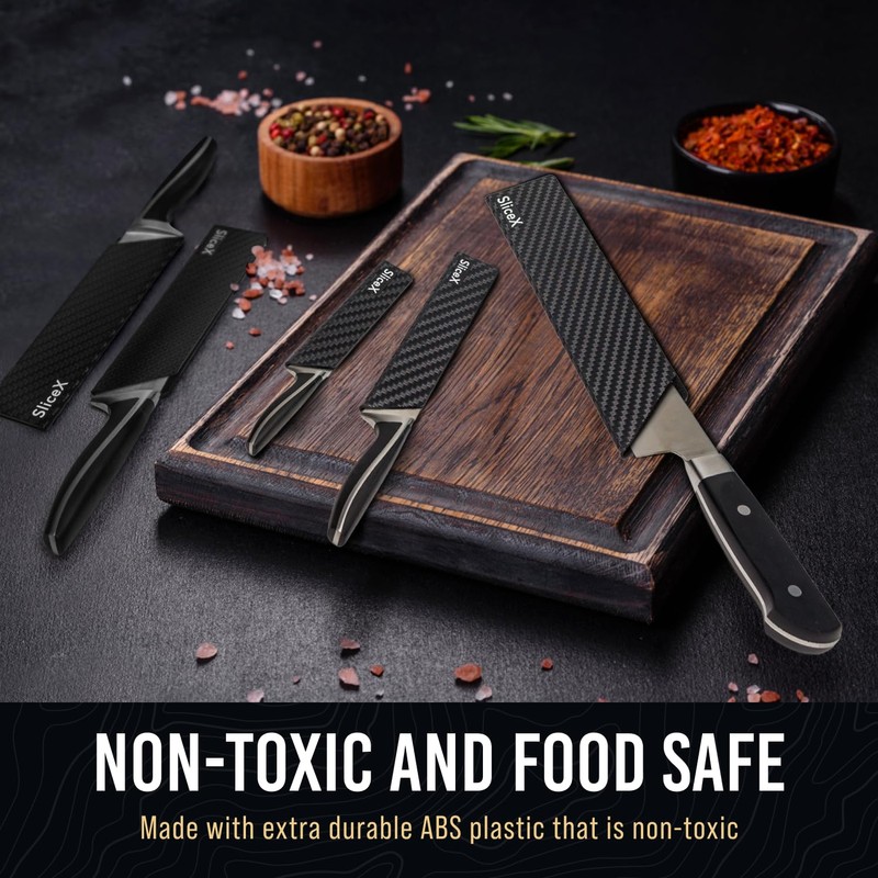 Premium Knife Sheaths for Kitchen Knives 4"-10" Sizes | Universal