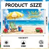 3×5Ft Hello Summer Beach Flag, Tropical Summer Themed Decorative Flag
