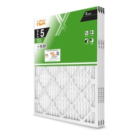 HDX 18x20x1 Pleated Air Filters Replacement For Furnace. AC HVAC MERV 8 FPR 5 3-Pack