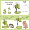 Hamster Water Bottle with Stand, Water Dispenser for Syrian Dwarf