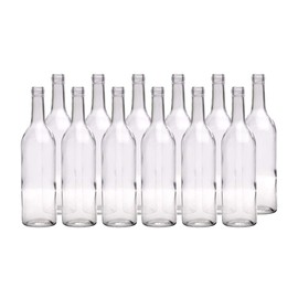 Home Brew Ohio Clear 750ml Bordeaux Bottles Case of 12