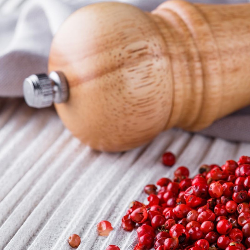 GranAroma Pink Peppercorns, 4.8 oz, Light & Fresh Taste, Garnish