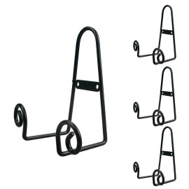 YY YEARCHY Plate Stand Holder for Wall Hanging Display Rack Art Hanger Metal ...