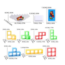 Bookwarm Balance Game, Balance Twin Tower, Blocks Toy, Educational Toy, Brain Training, For Boys 3 Years And Up, Girls, Birthday Present, Gift, Wobble Blocks, Building Board Competition Table Game, 64