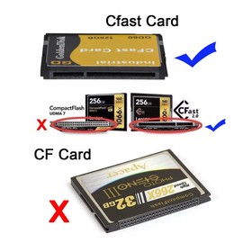 Chenyang CFast Card Reader, CFast Card to USB C & USB 3.0 Adapter with External 2.5 Inch Hard Drive Enclosure