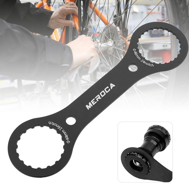 Ejoyous Mountain Bike Bottom Bracket Wrench Aluminum Alloy Tool, High