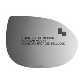 Fits 10-12 MZ CX7, 07-09 CX9 Right Pass Mirror Glass Lens w/Blind Spot Icon