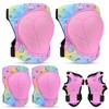 Unicorn Castle Knee and Elbow Pads Wrist Guards Set for