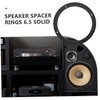 SHINEOFI 2Pcs Car Speaker Spacer Adapter Rings for Easy Installation