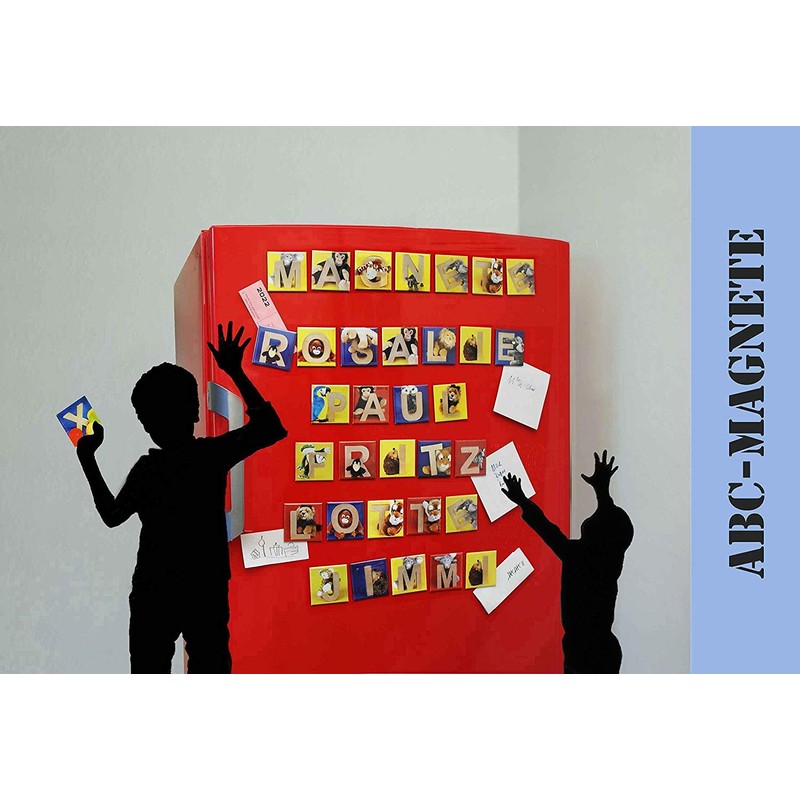 Letter R Raven – Magnet 5 x 5 cm Decoration
