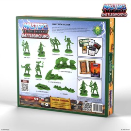 Archon Studio Masters of The Universe Wave 8 Snake Men Faction Expansion Set for Motu Battleground RPG Board Game with 6 Character Miniatures and Terrain Pieces - Ages 14+