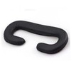 GRIRIW 2pcs Pu Leather Vr Eye Mask Sponge Cushion for