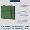 VON HEESEN Genuine Leather RFID Card Holder Made of Nappa
