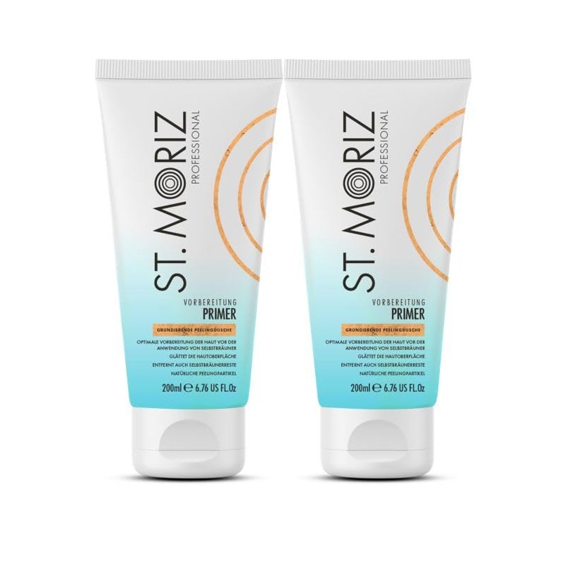 St. Moriz Professional Primer 2 x 200 ml Shower Scrub