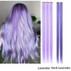 2 x Clip-In Hair Extension Highlights Streaks, Colourful Hair Highlights