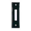 Heath Zenith Wired Push Doorbell Button, Black, Plastic, Surface Mount,